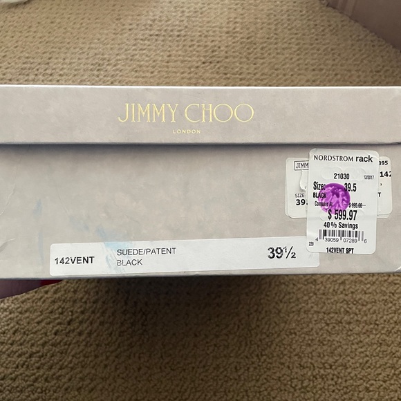 Jimmy Choo Tassel Heels in Black Suede - Picture 7 of 7